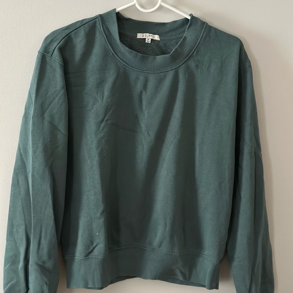 Z-Supply Women's Green Sweatshirt